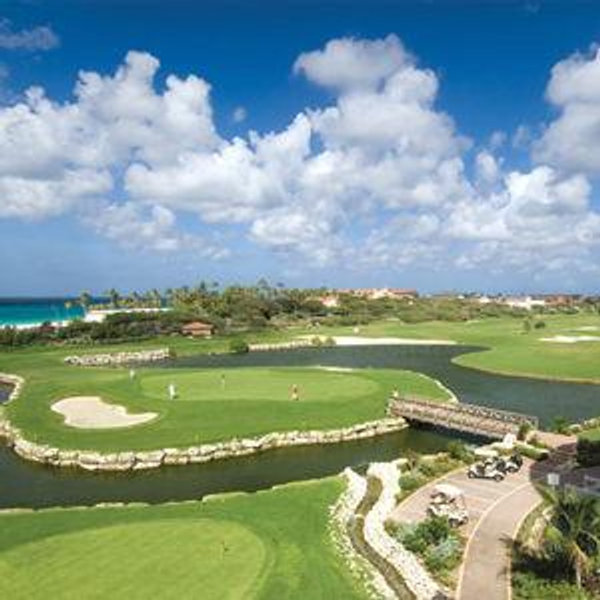 Golf on our Honeymoon