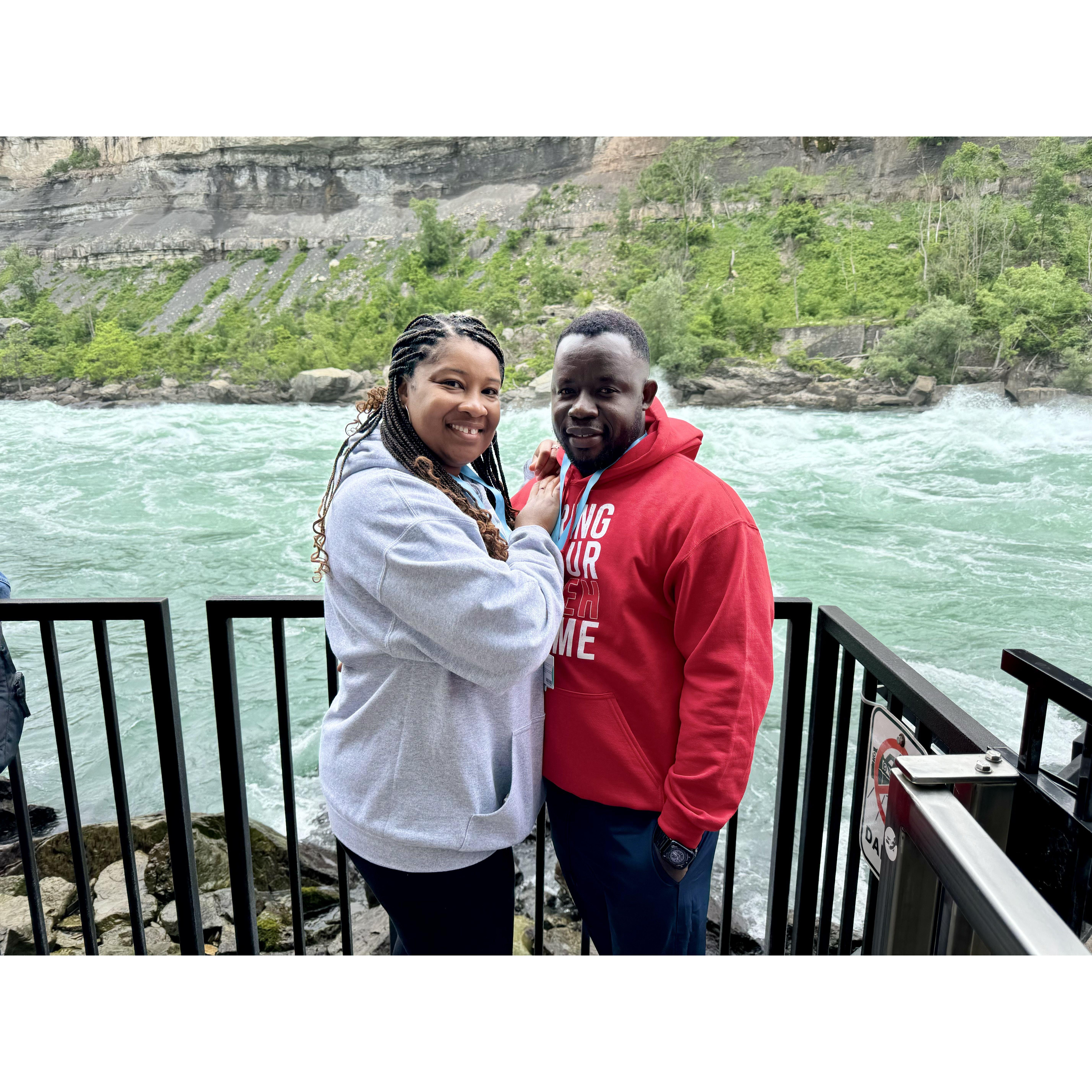 White water, Niagara Falls, Canada.