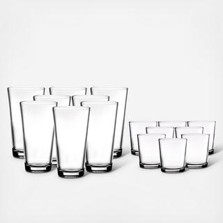 Alanya 16-Piece Drinkware Set
