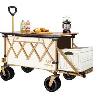 Whitsunday Collapsible Folding Wagon, Beige