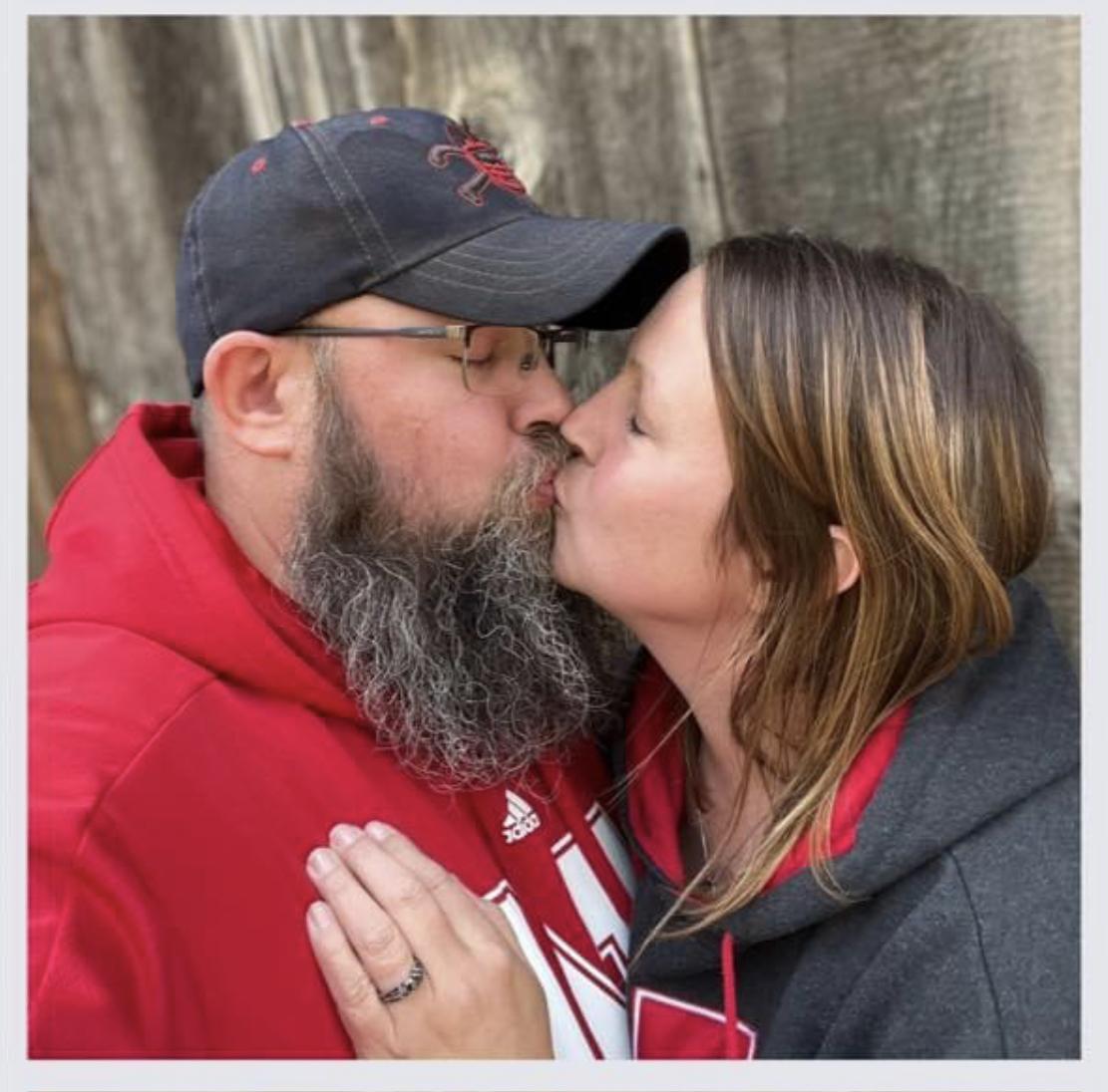 An engagement picture.
