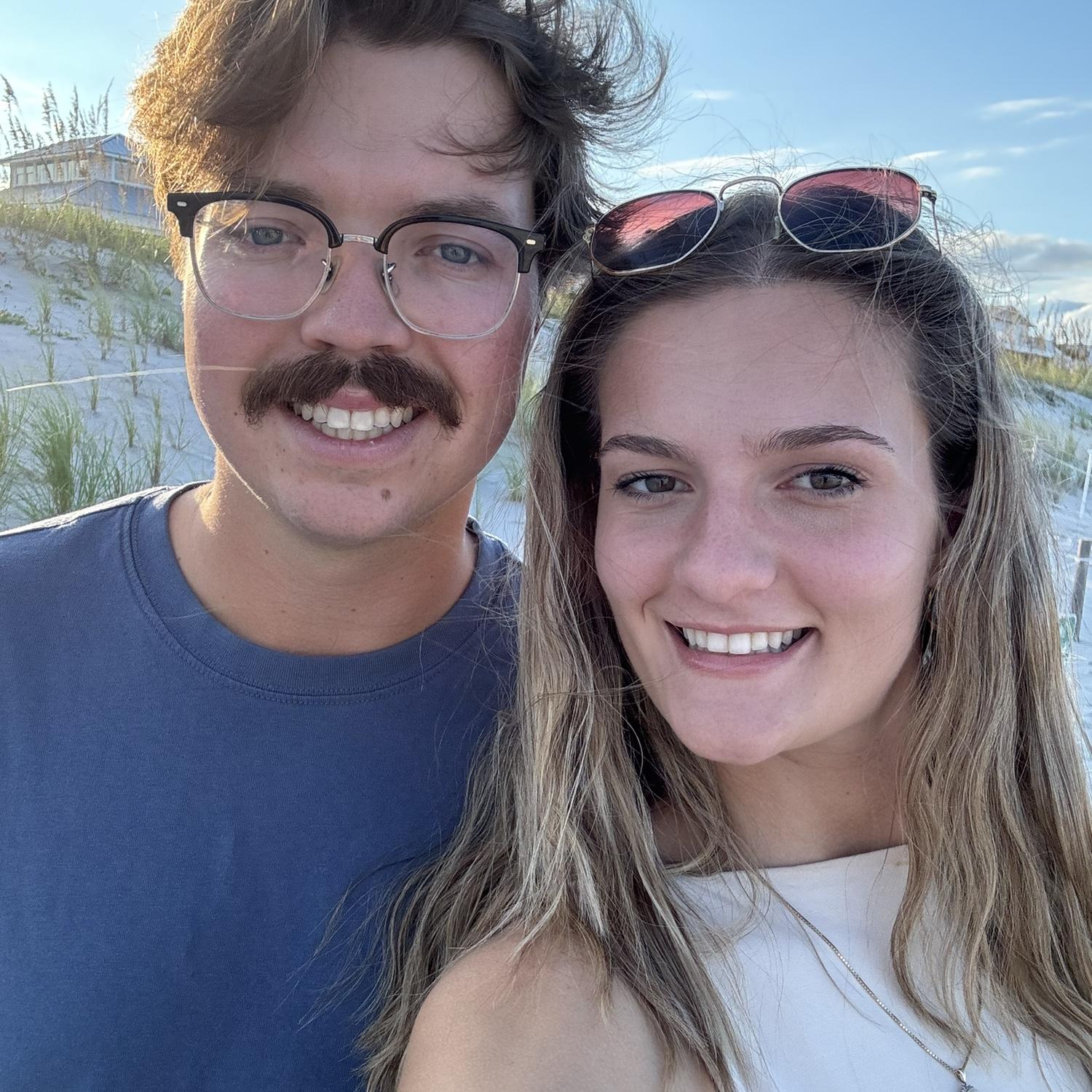 Evening on Atlantic Beach before Dinner with Amy and Spencer