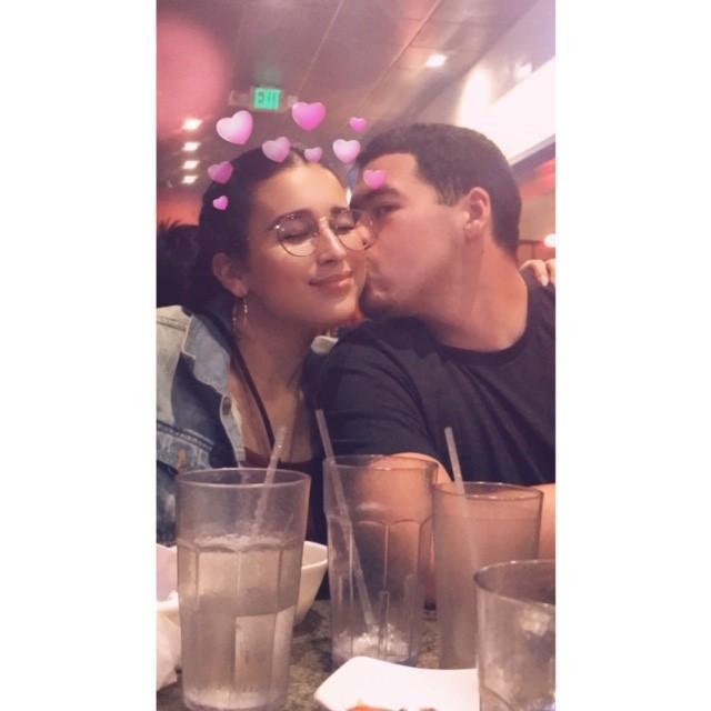 We went to go eat with my family at I think it was called OOK-OOK or something like that.