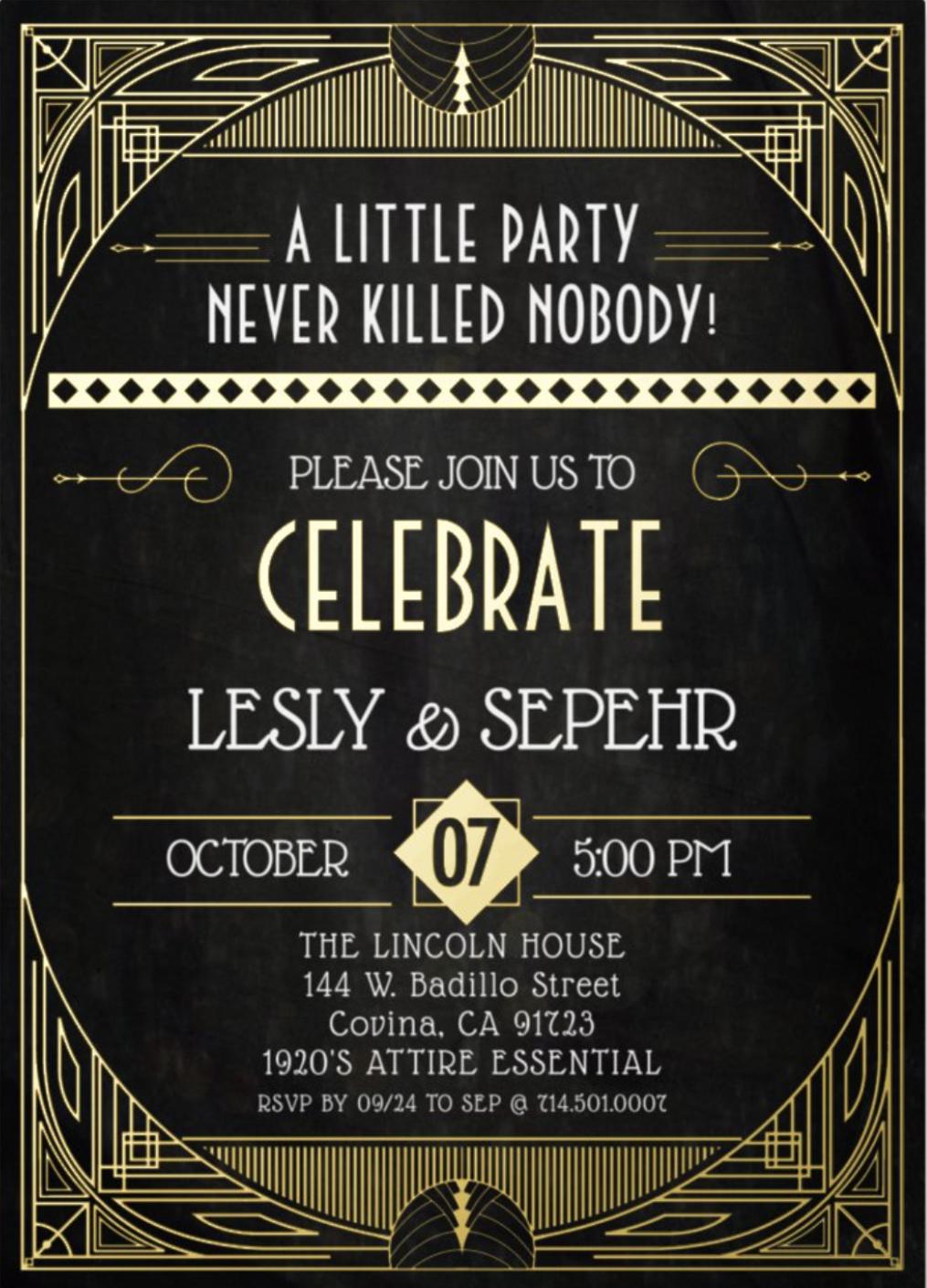 The Wedding Website of Lesly Rejuso and Sepehr Kalantari