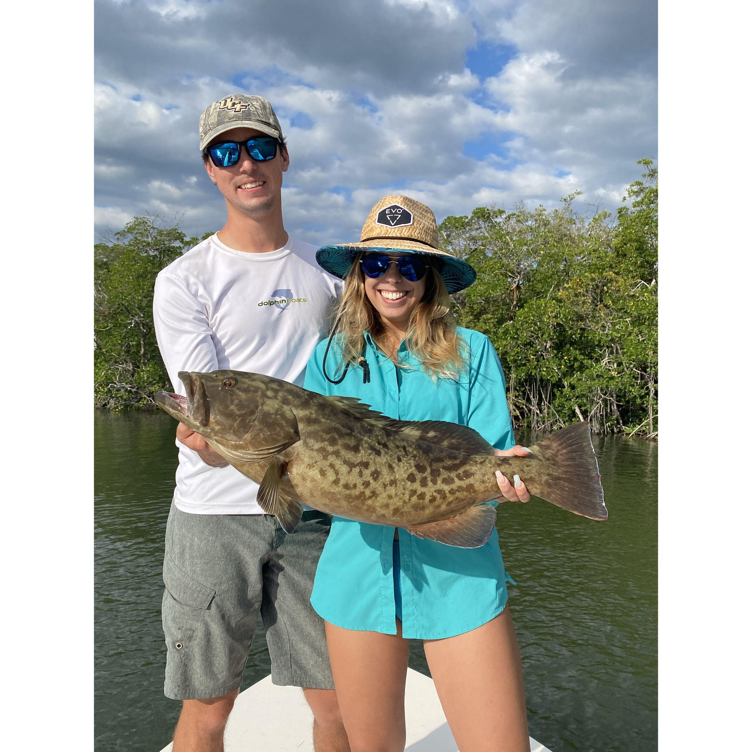 October 2022: Milan's first gag grouper!