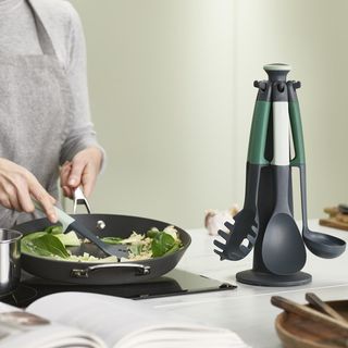 Elevate 6-Piece Utensil Set with Rotating Carousel
