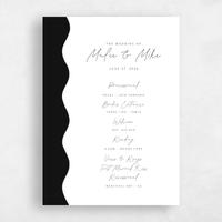 White Wedding Program - Molnar
