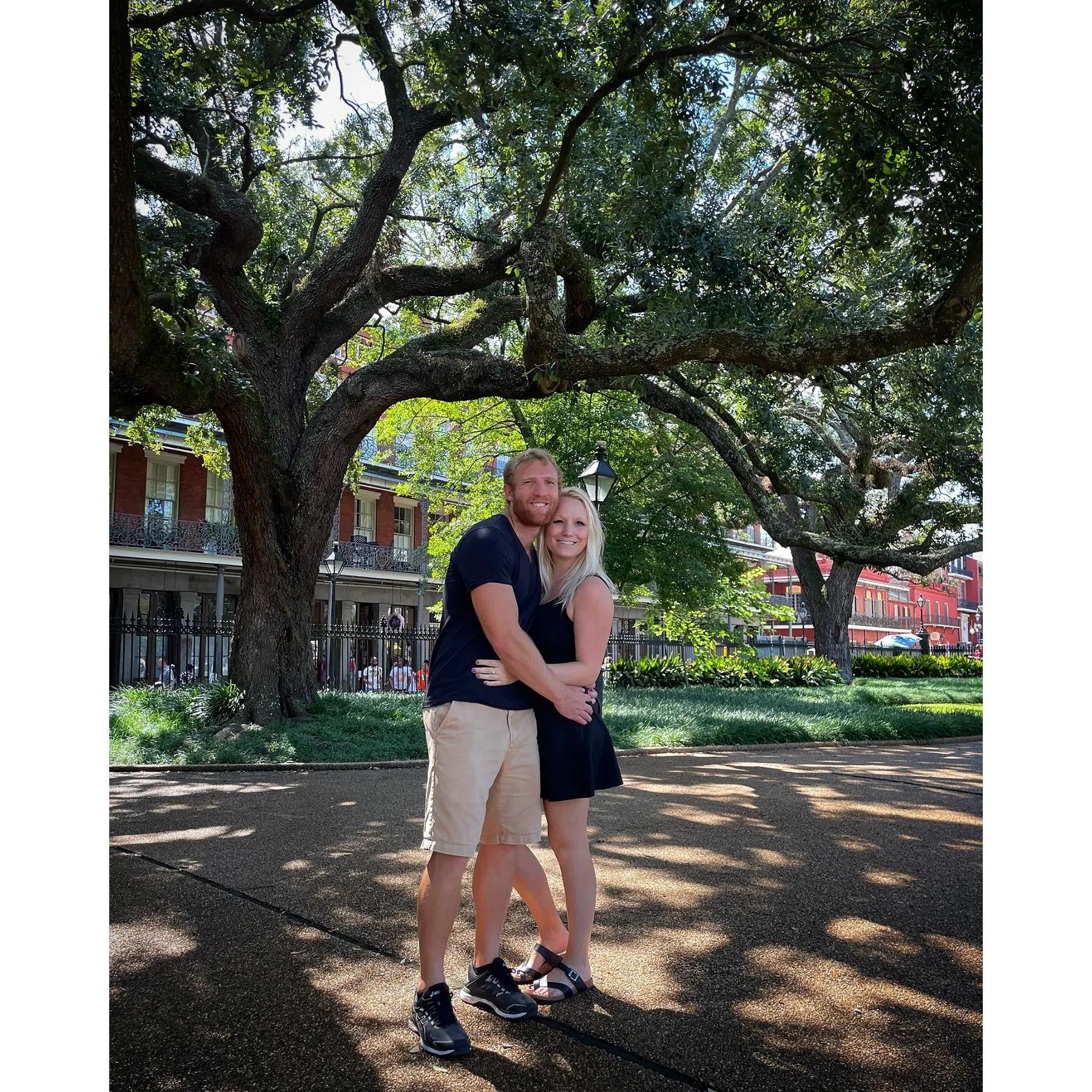 Went to NOLA for our 2 year anniversary!