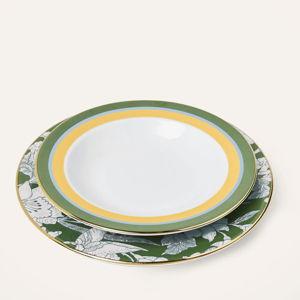 Double J | Soup And Dinner Plates Set (Set of 2)