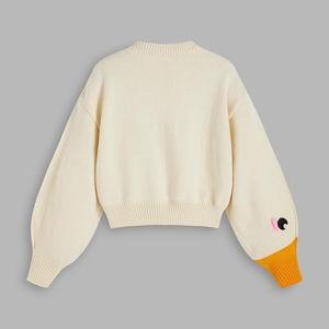 Small Cider Women’s Goose Graphic Sweater