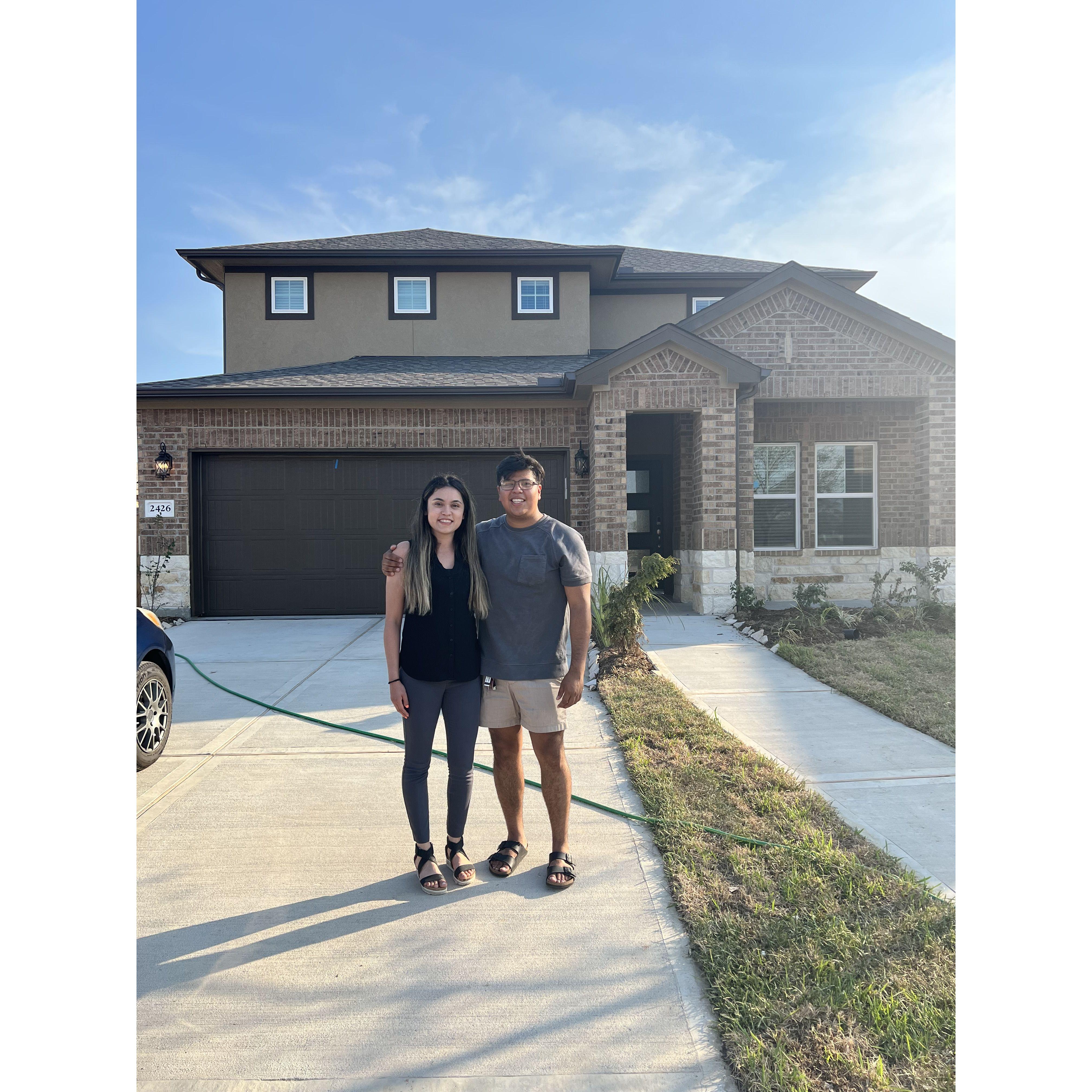 Our first home