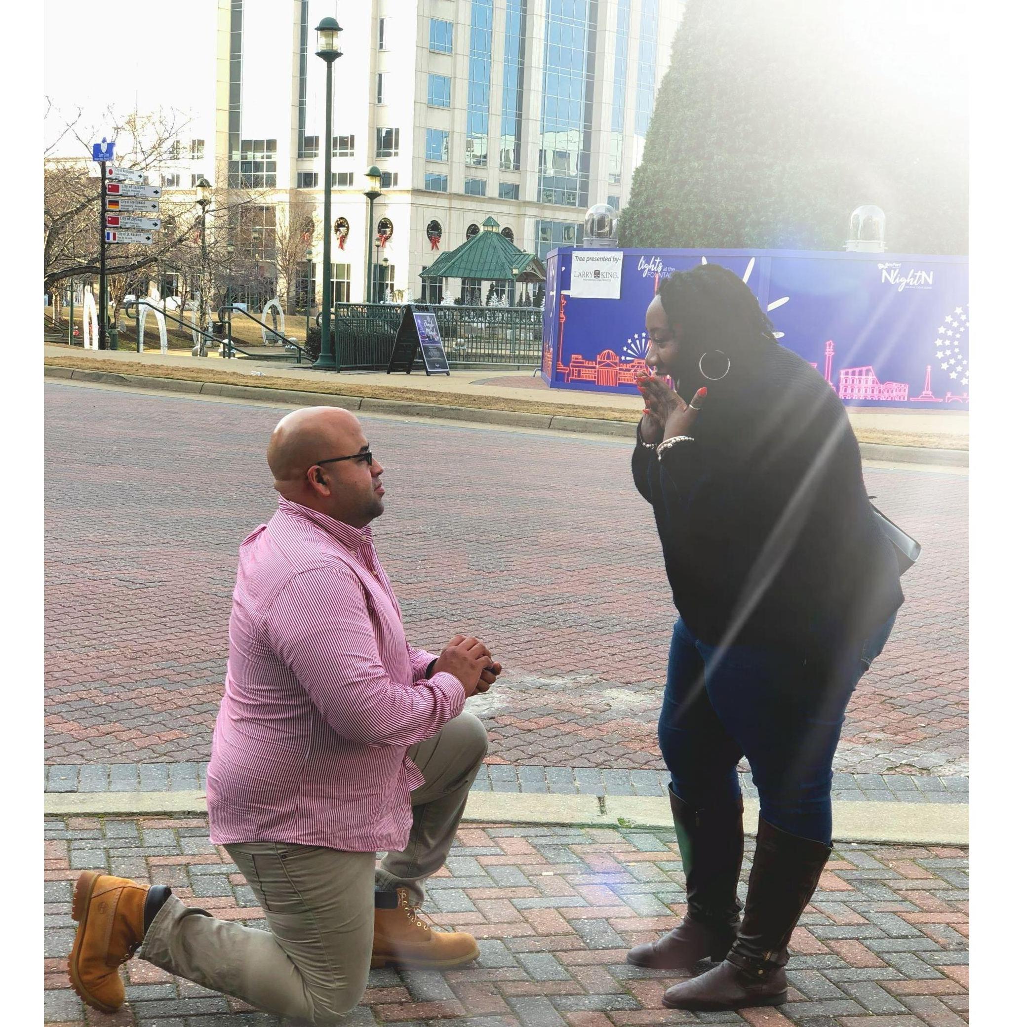 The day we got engaged! ❤ December 28th 2019