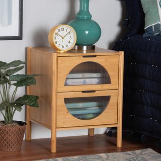 Naresh Mid-Century Minimalist Handles Modern End Table