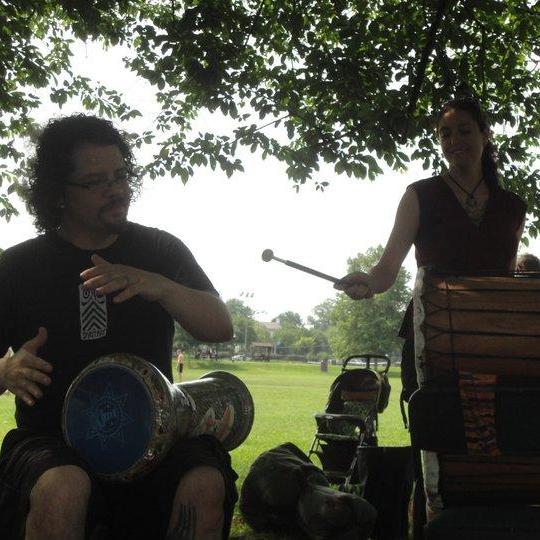 Drum circles... the first five years of our friendship pretty much looked like this.