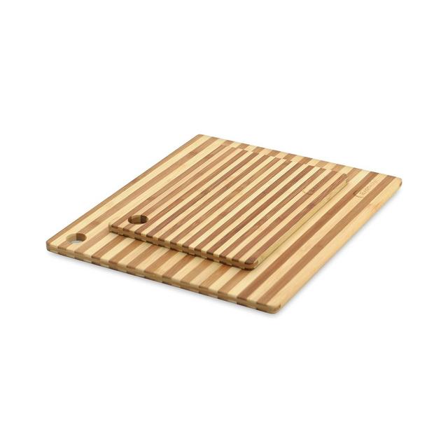 EarthChef Bamboo Prep Board, 2 Piece