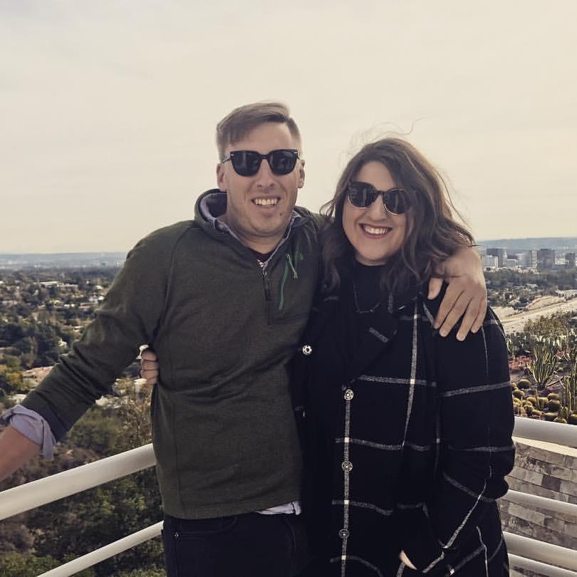 At the Getty in Los Angeles