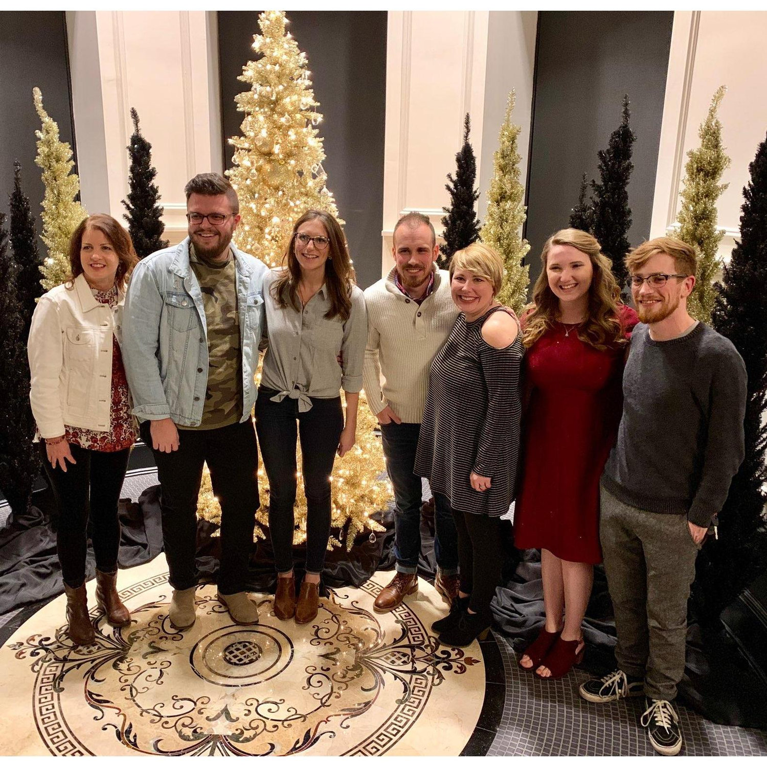 Giving thanks where thanks is due. Not sure we would be here today without these people!
