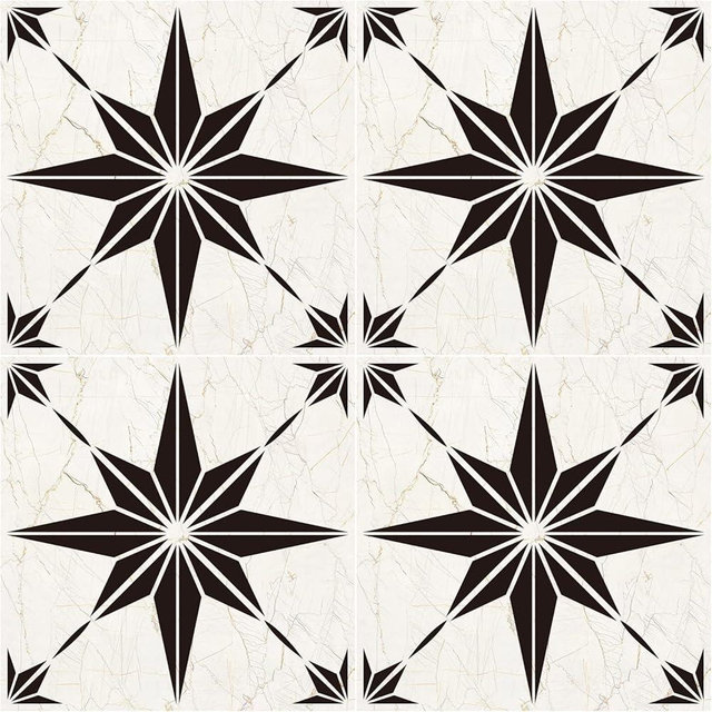 Star Floor Stencil,Wall Stencil,Tile Stencil,Floor Stencils for Painting Floors 12x12,Reusable Wall Stencil for Painting Large Pattern Set of 4