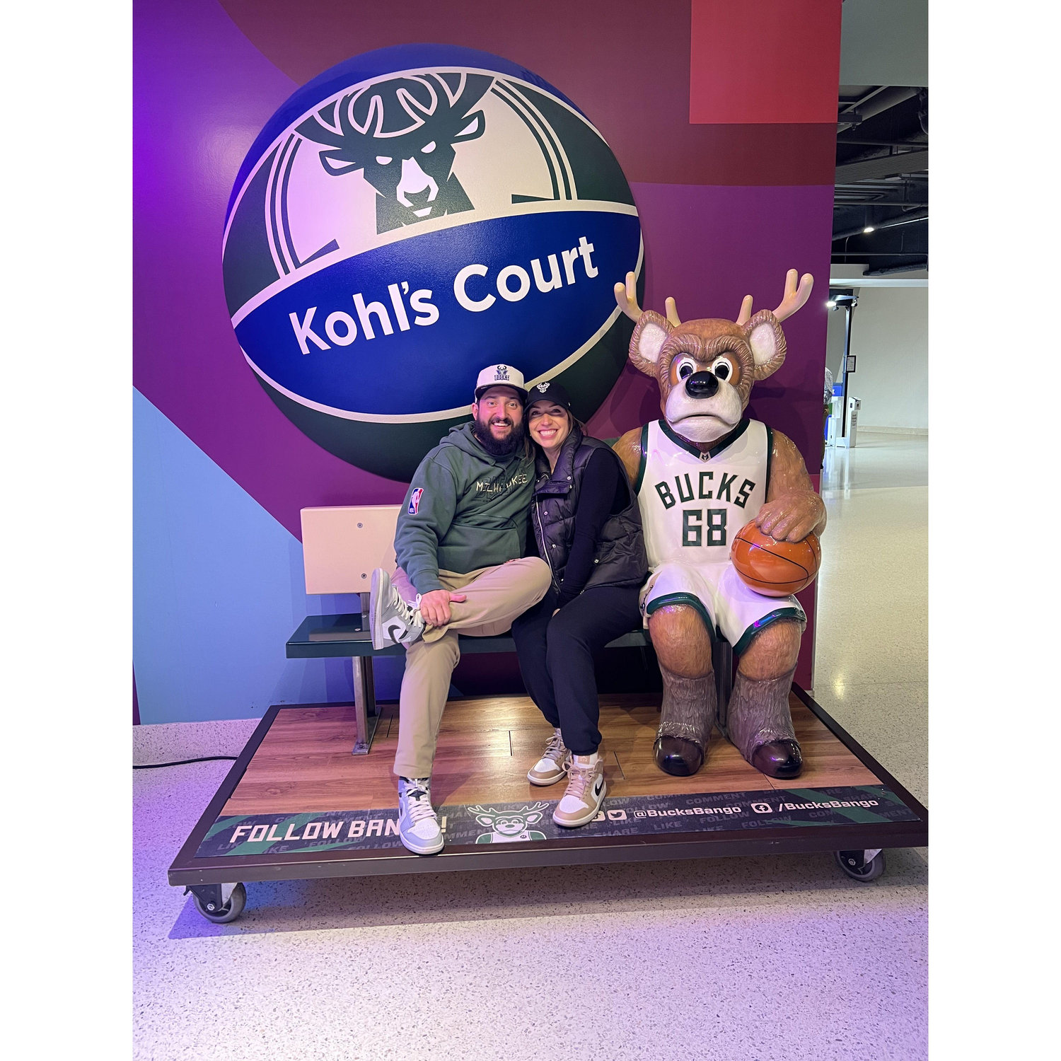 One of our favorite things to do together - Go Bucks!