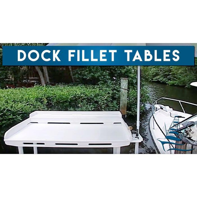 Deluxe Dock Fillet Table - 40" Wide