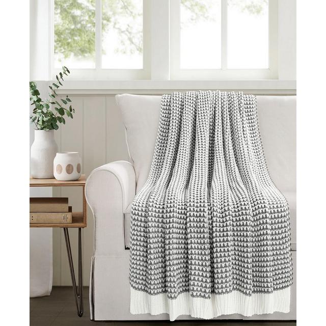 Lush Décor Chic and Soft Knitted Throw, 50" x 60"
