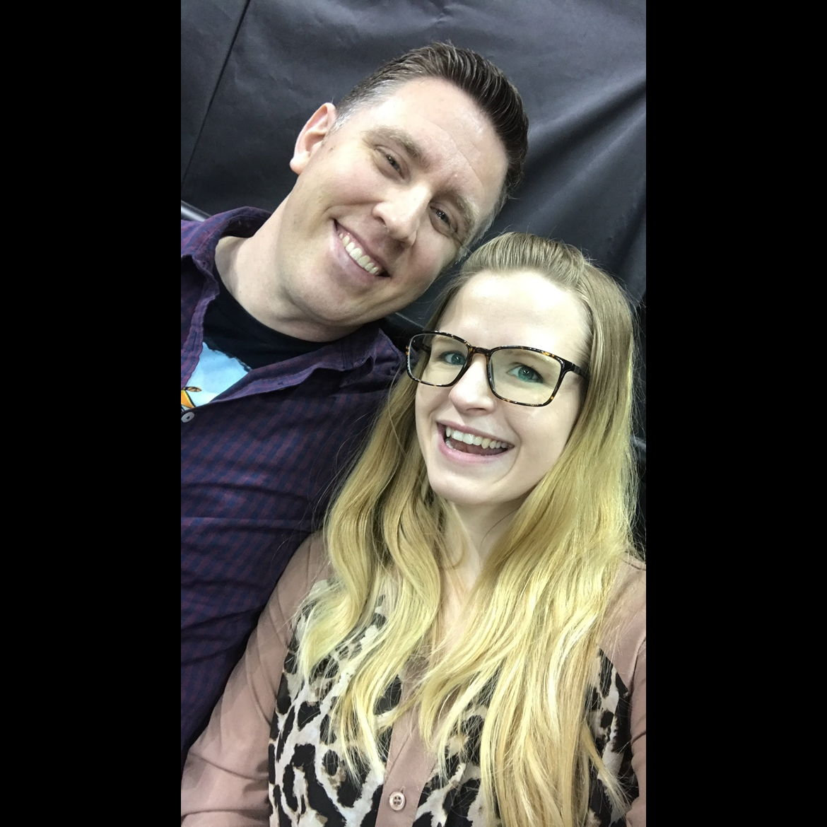 Yet another cute “hi from us!”. We’re just too cute!