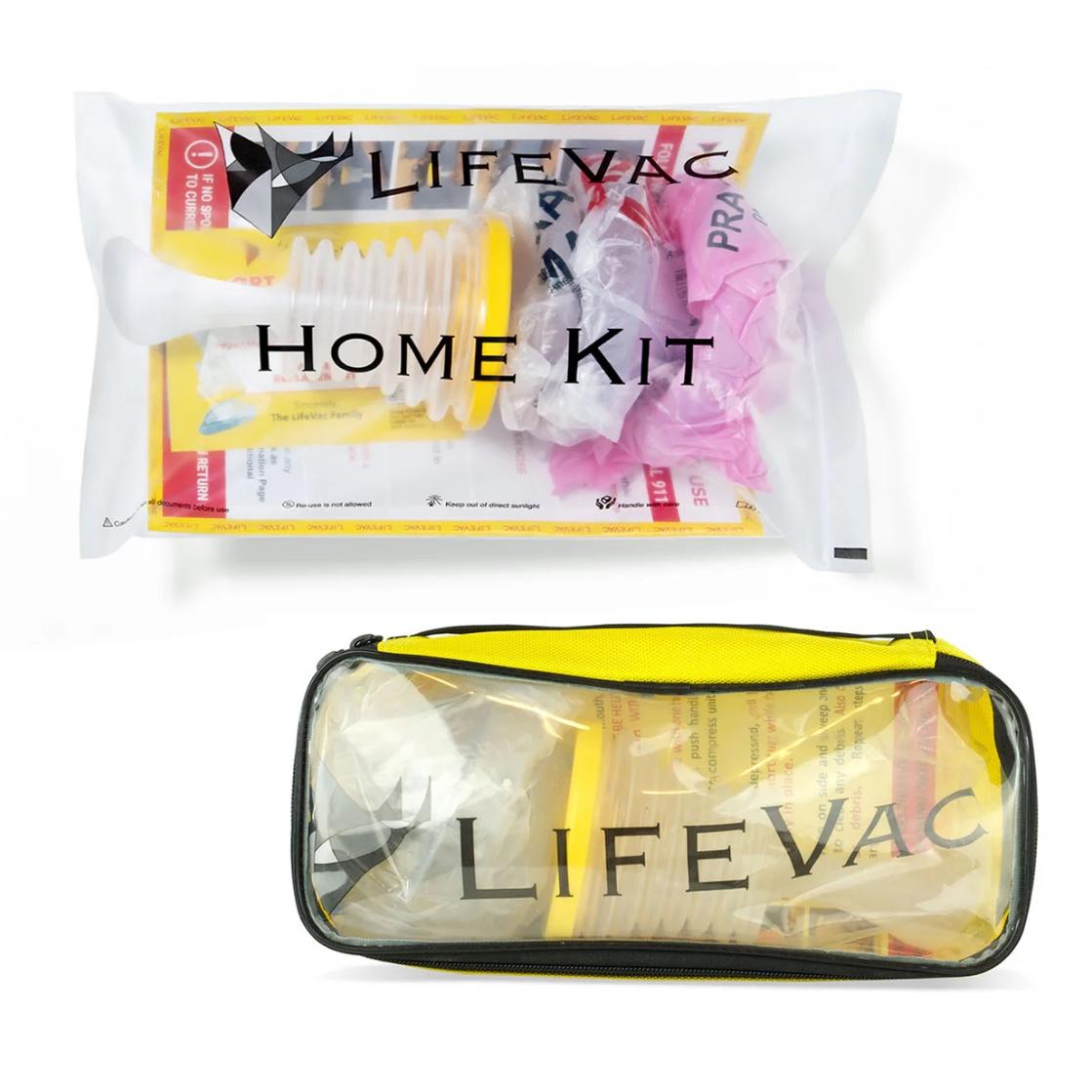 LifeVac Home and Travel Kit Bundle - Toddler and Adult Choking First Aid Device