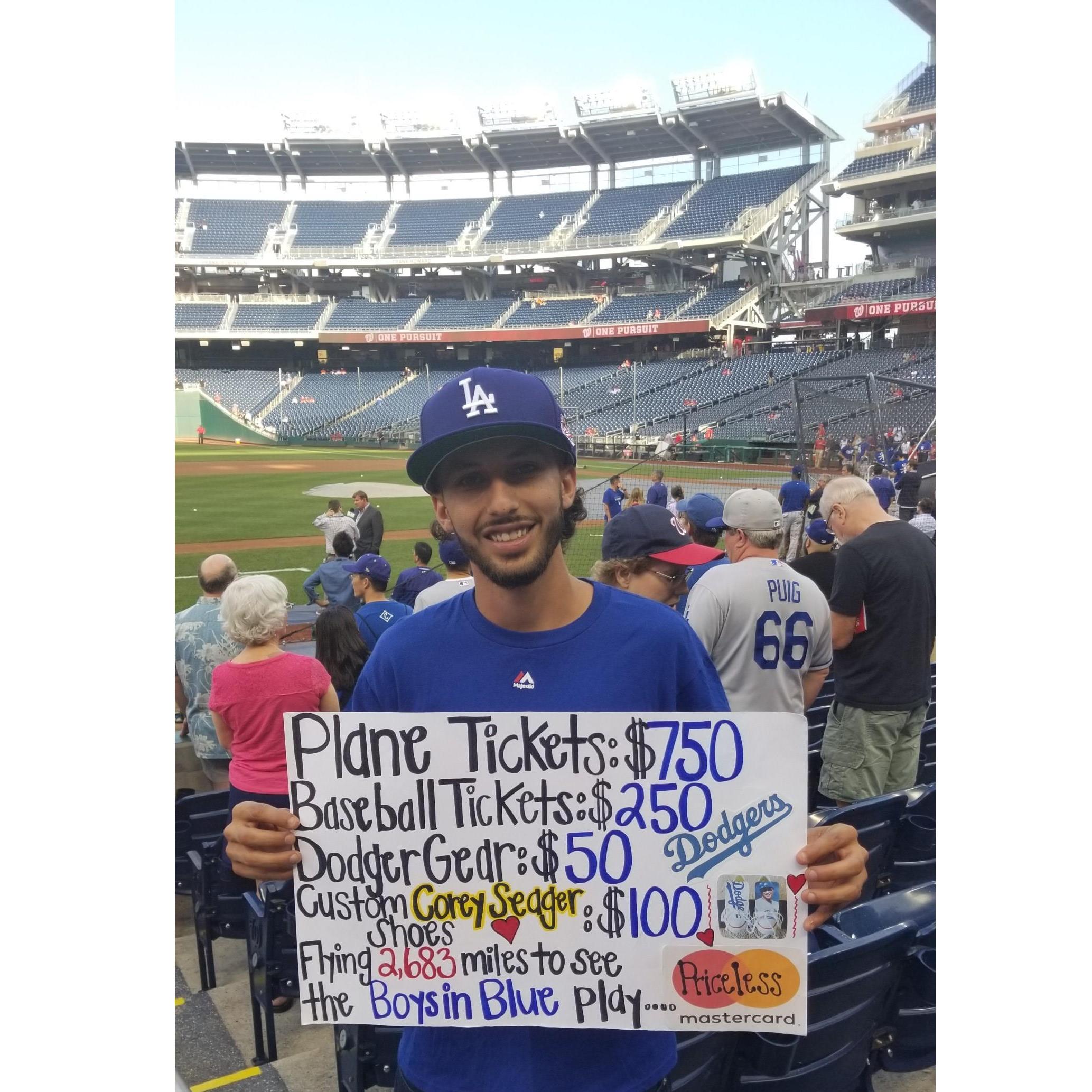Washington Nationals Ballpark- Sept 2017
