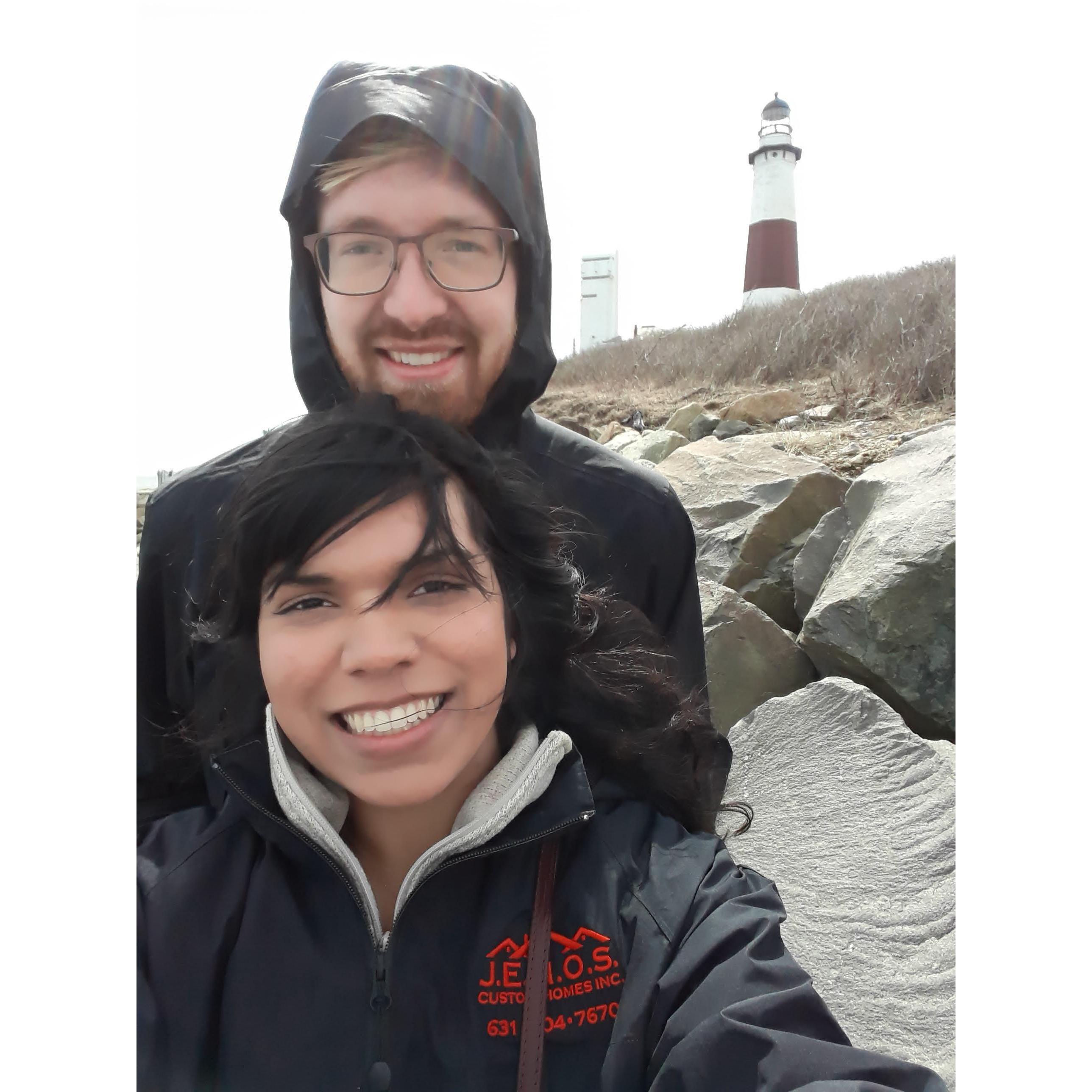 Spring 2019. Weekend trip to Montauk, NY with Jess's family.