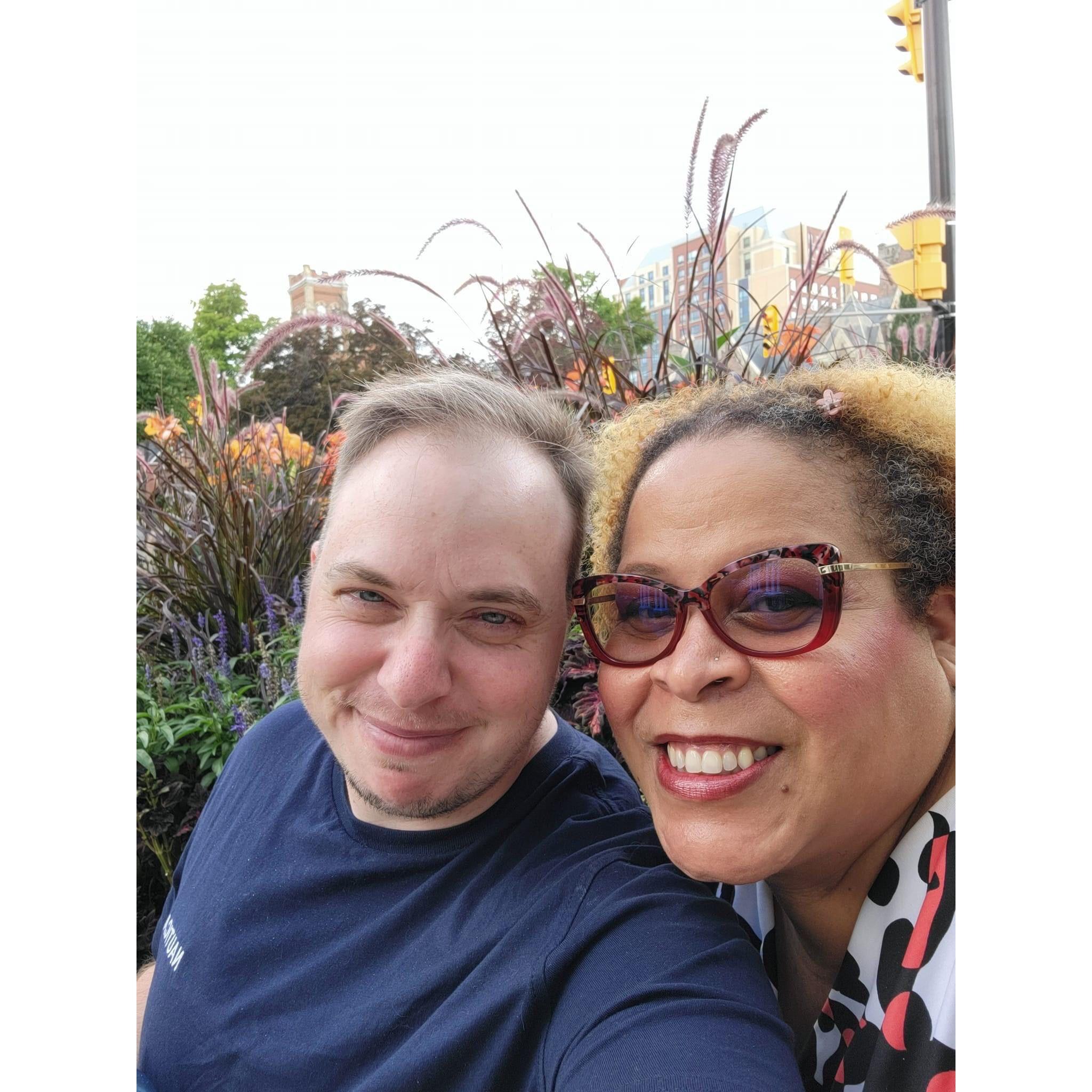 Spending time together is our favourite pastime.