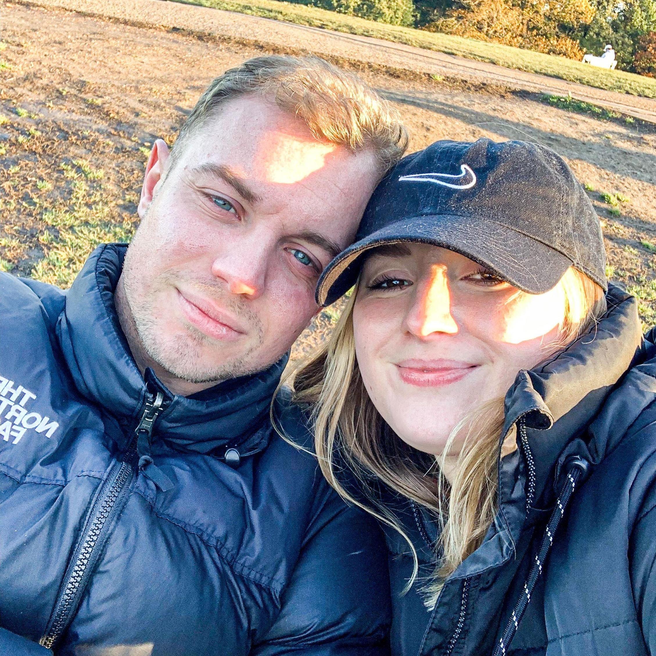 In one of our favourite places - Hampstead Heath