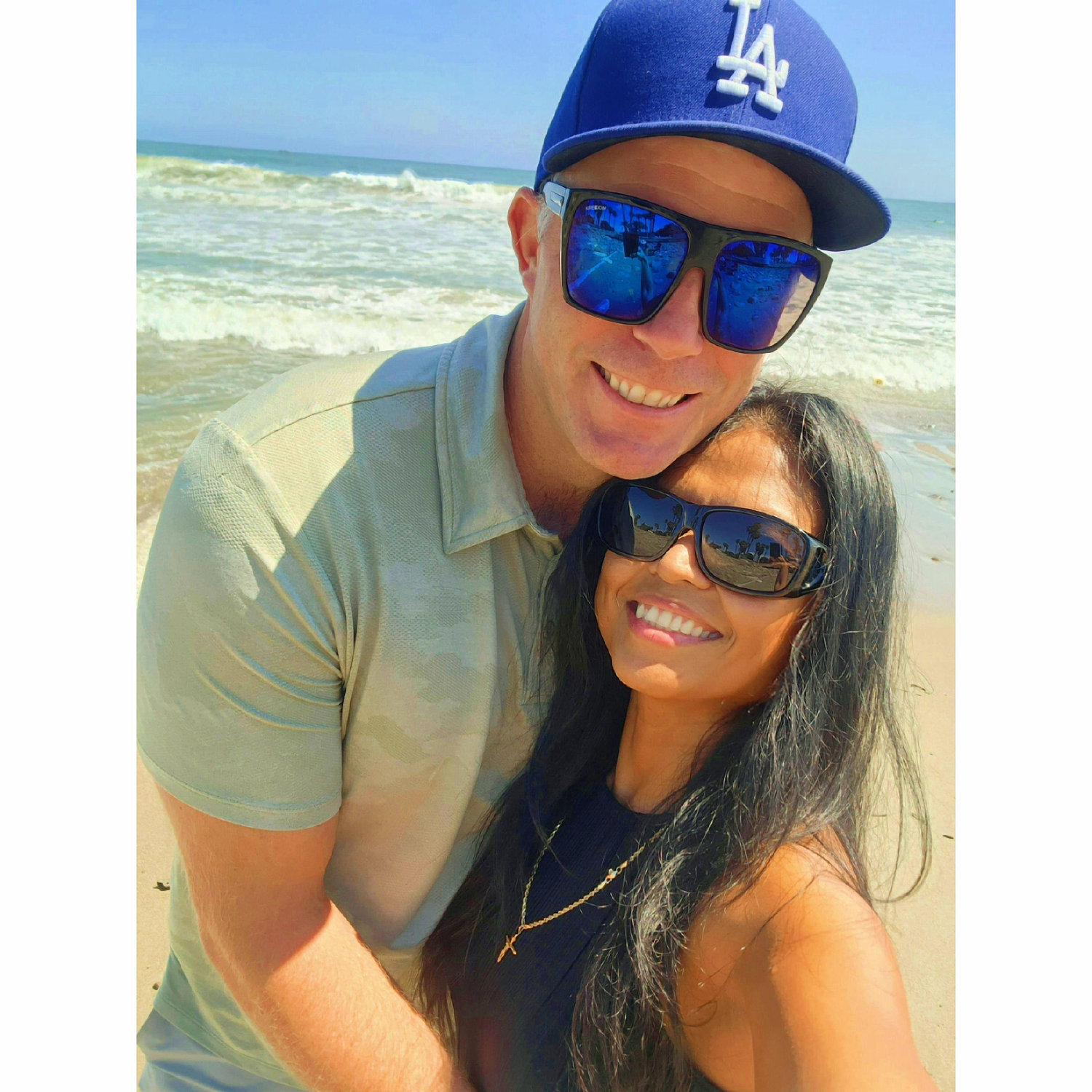 At Ventura Beach, California.