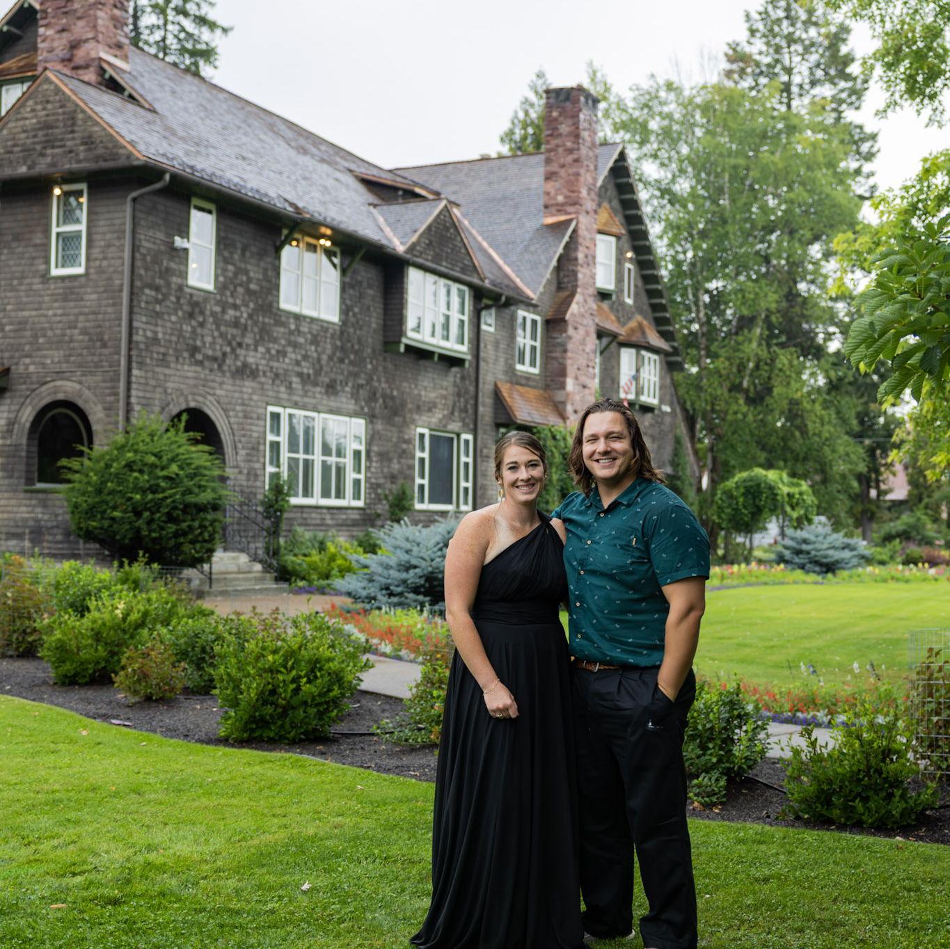 Celebrating Col and Brittany's wedding day!