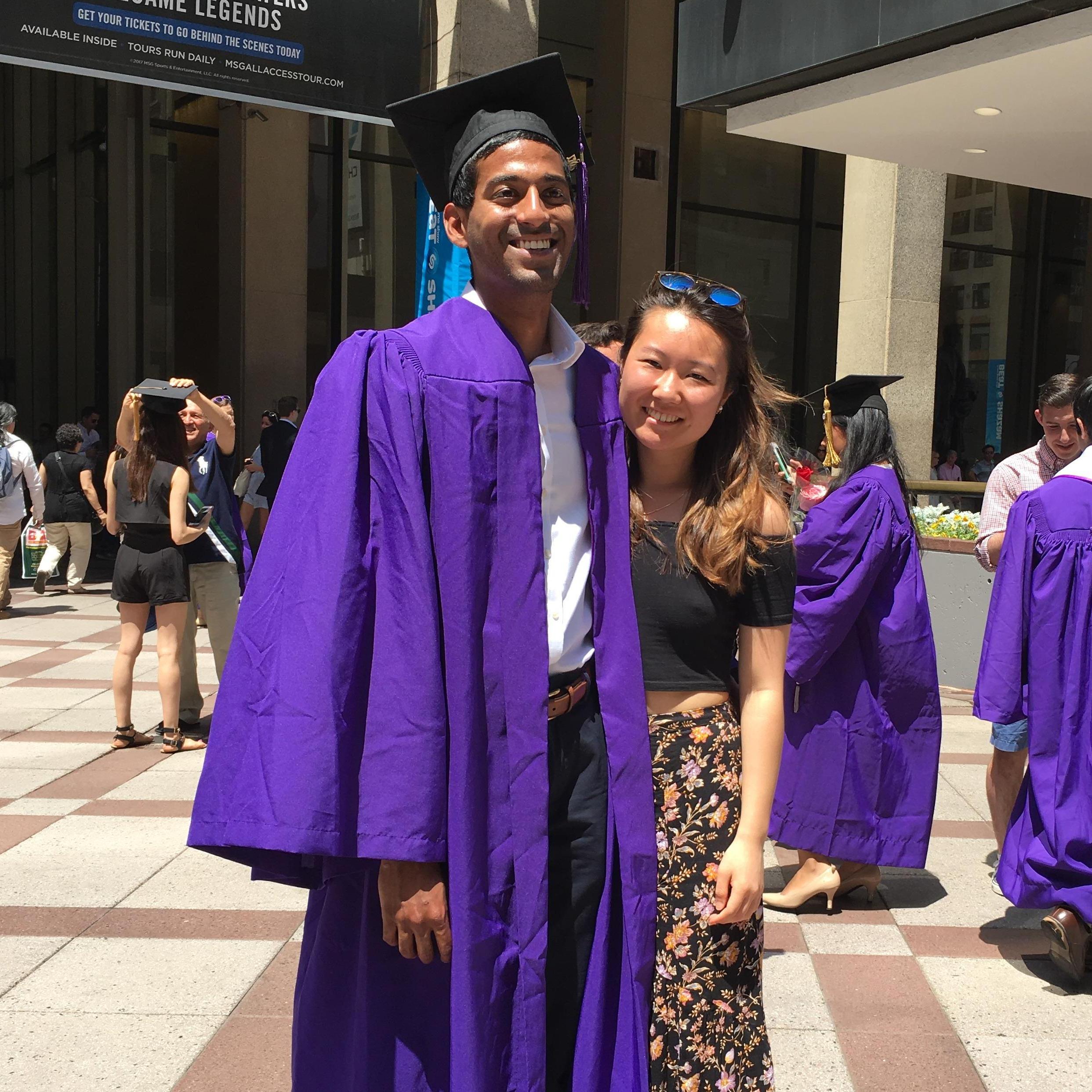 Rajat graduated NYU Stern in 2017!