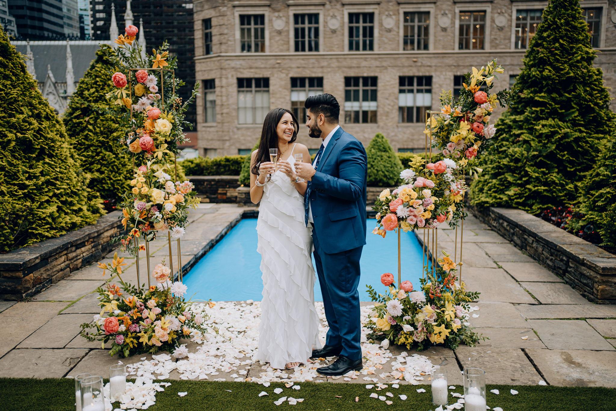 The Wedding Website of Karina Moreno and Astitva Soni