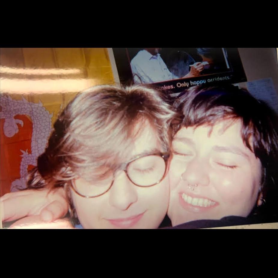 Ethney and Ben’s first photo together. March 2021.