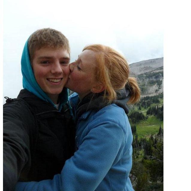 At Mount Rainier in 2010 (we were 17)