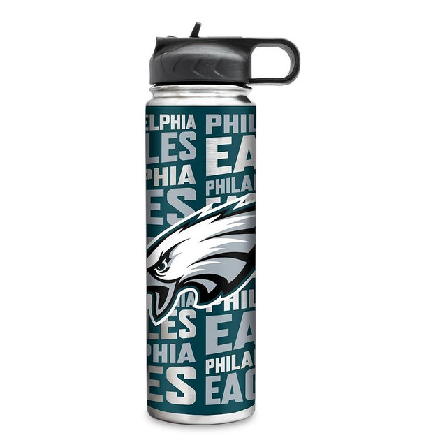 Rico Industries NFL Football Stainless Steel Tumbler with Lid - Great For Coffee, Tea, Water or Cocktails