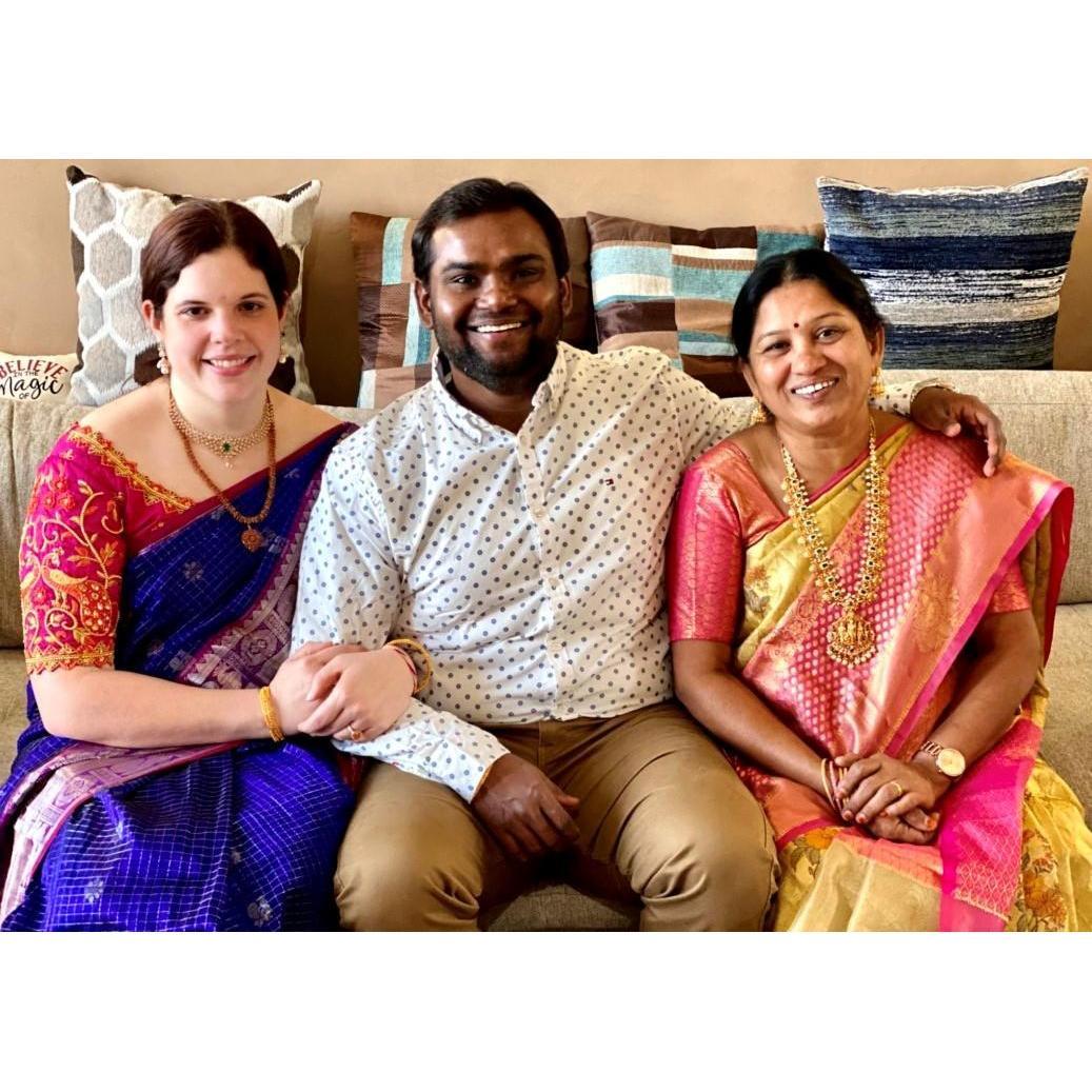 Rohit and his two best gals.