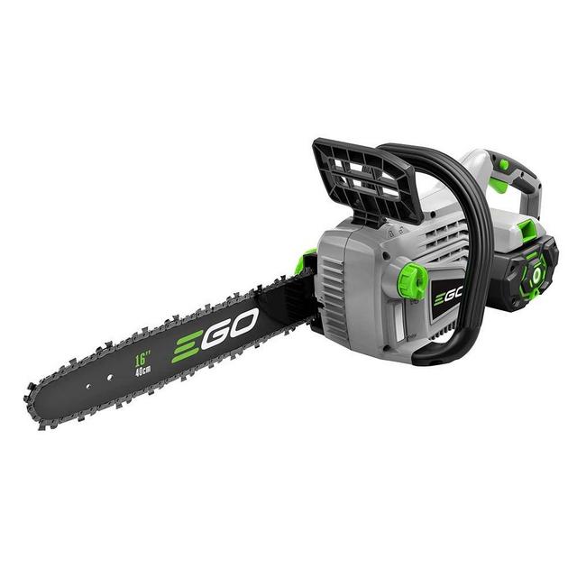 EGO Power+ CS1604 16-Inch 56-Volt Lithium-ion Cordless Chainsaw - 5.0Ah Battery and Charger Included , Black