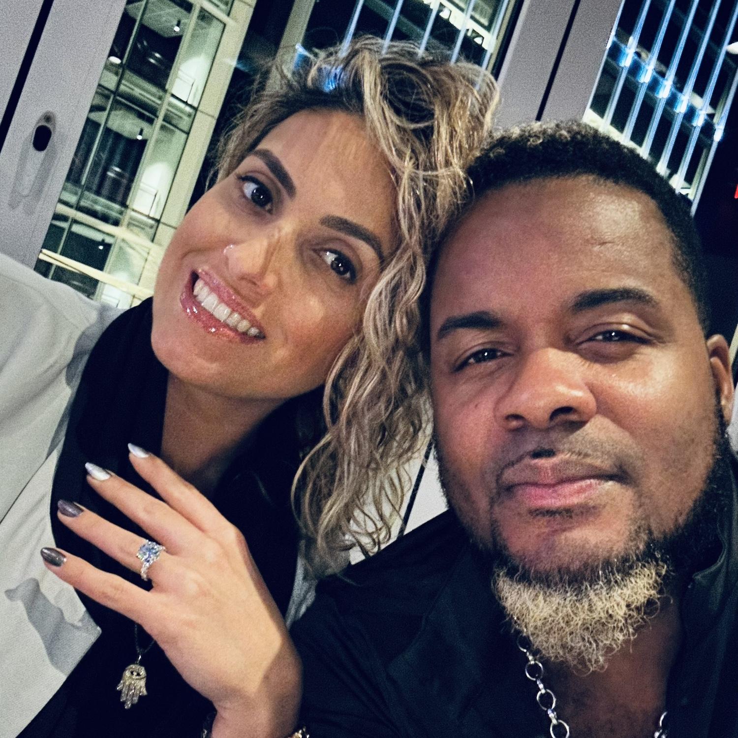 The night of our Engagement.....  Talk about Not Expecting the Expected, but I wasn't sure what to expect or when to expect it... #WeSaidWeWood