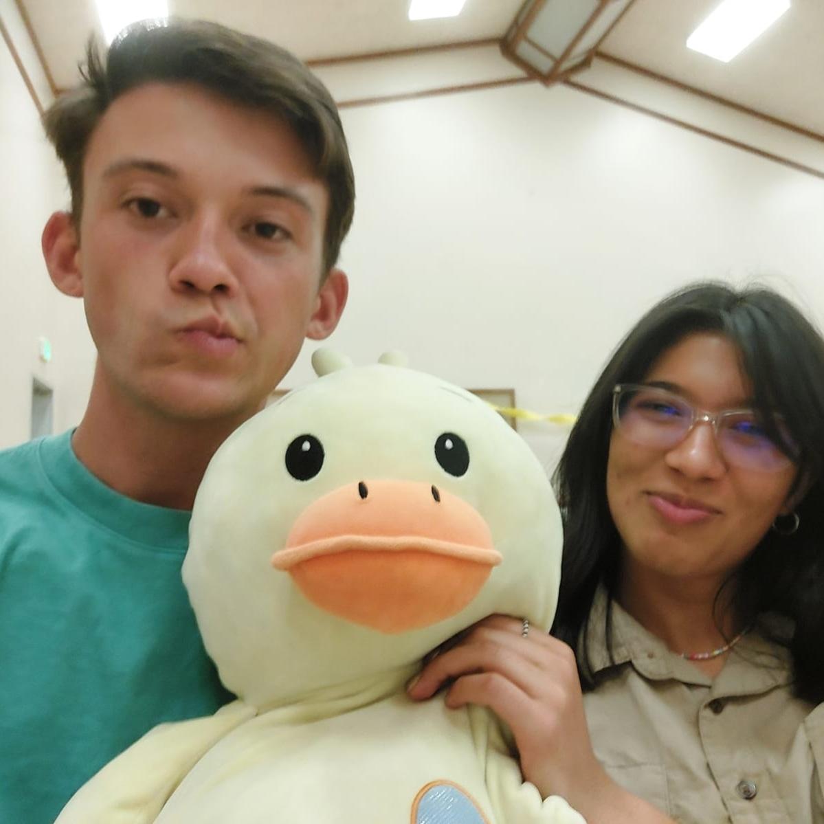 Church activity with Pato