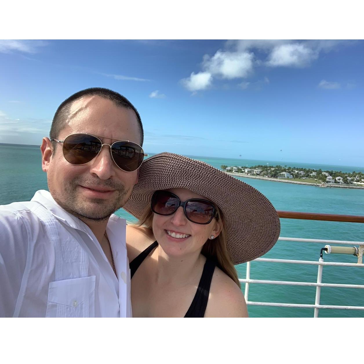 Carnival Sensation engagement cruise