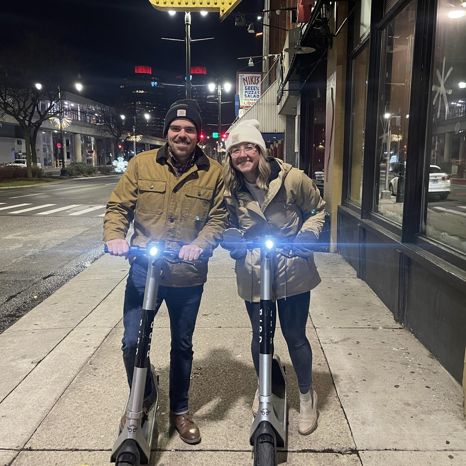 Josh’s first Christmas in Detroit with my family