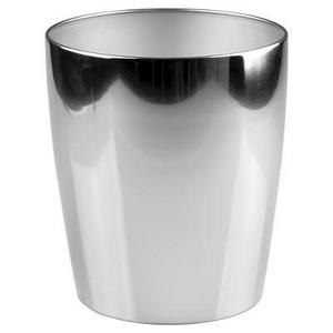 Steel Round Wastebasket Chrome - Threshold™