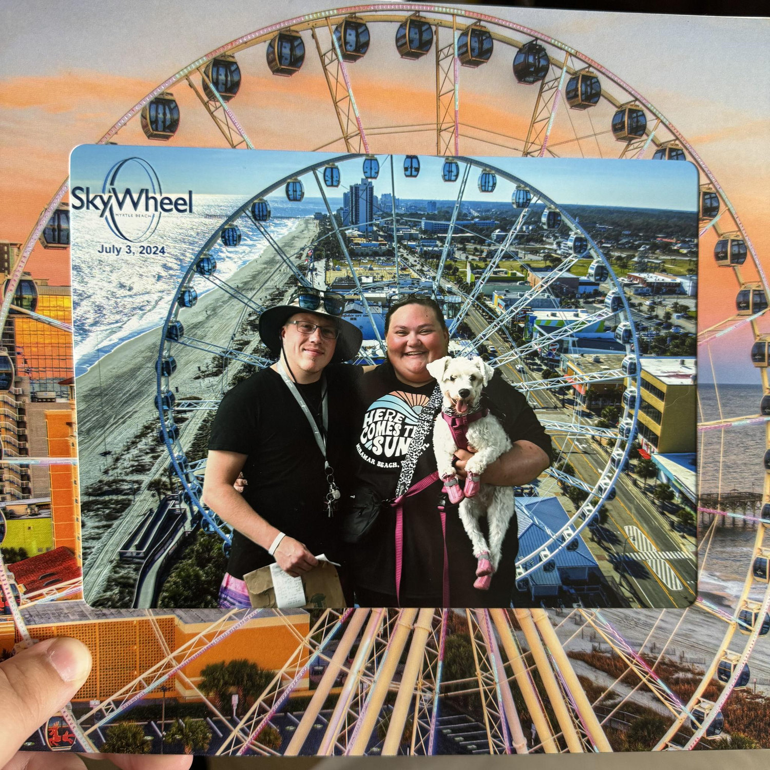 When Bella went on her first vacation with us to Mrytle Beach!!