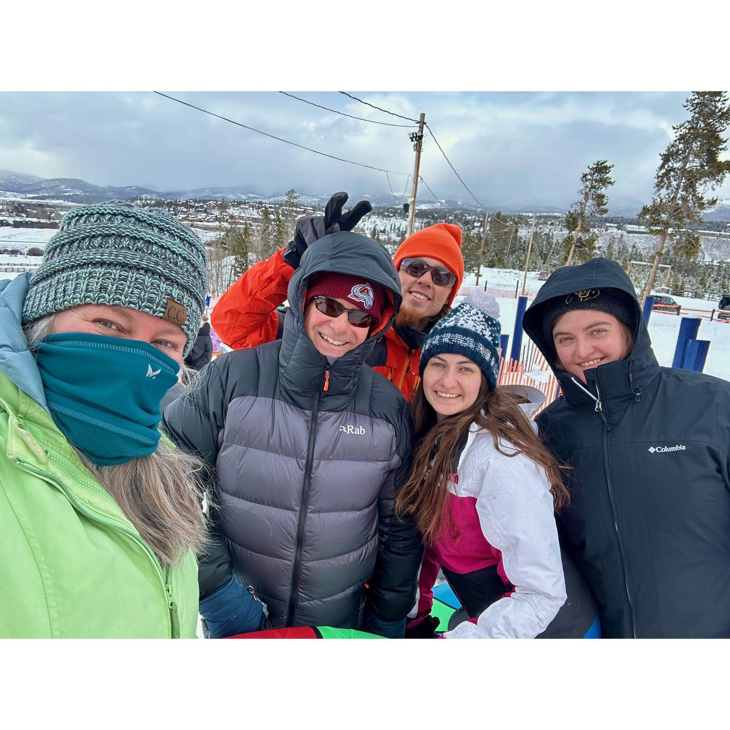 Tubing at Winter Park with our kids!