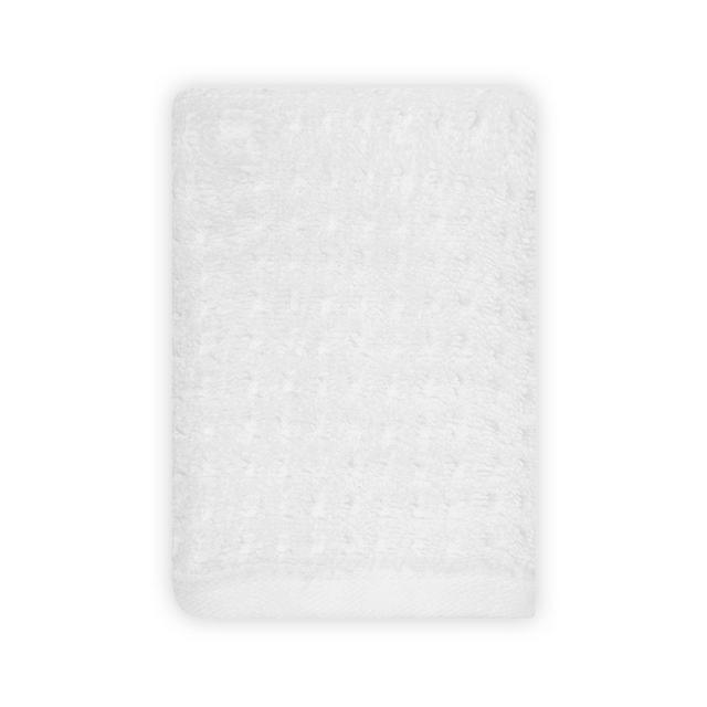 Haven™ Organic Cotton Textured Terry Washcloth in Bright White