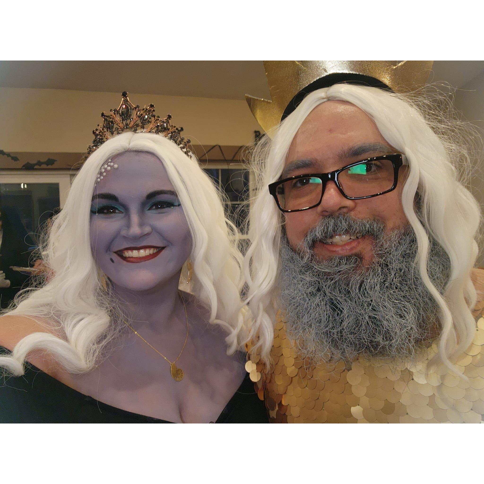 Ursula and King Triton