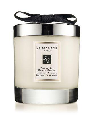 Peony & Blush Suede Home Candle
